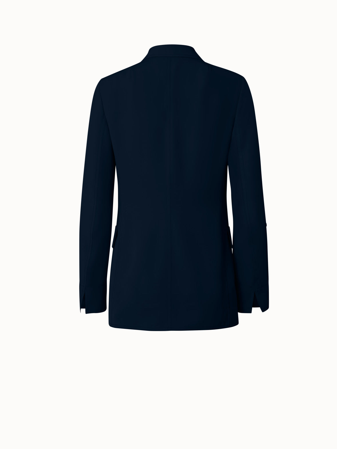 Lasercut Boyfriend Blazer - navy