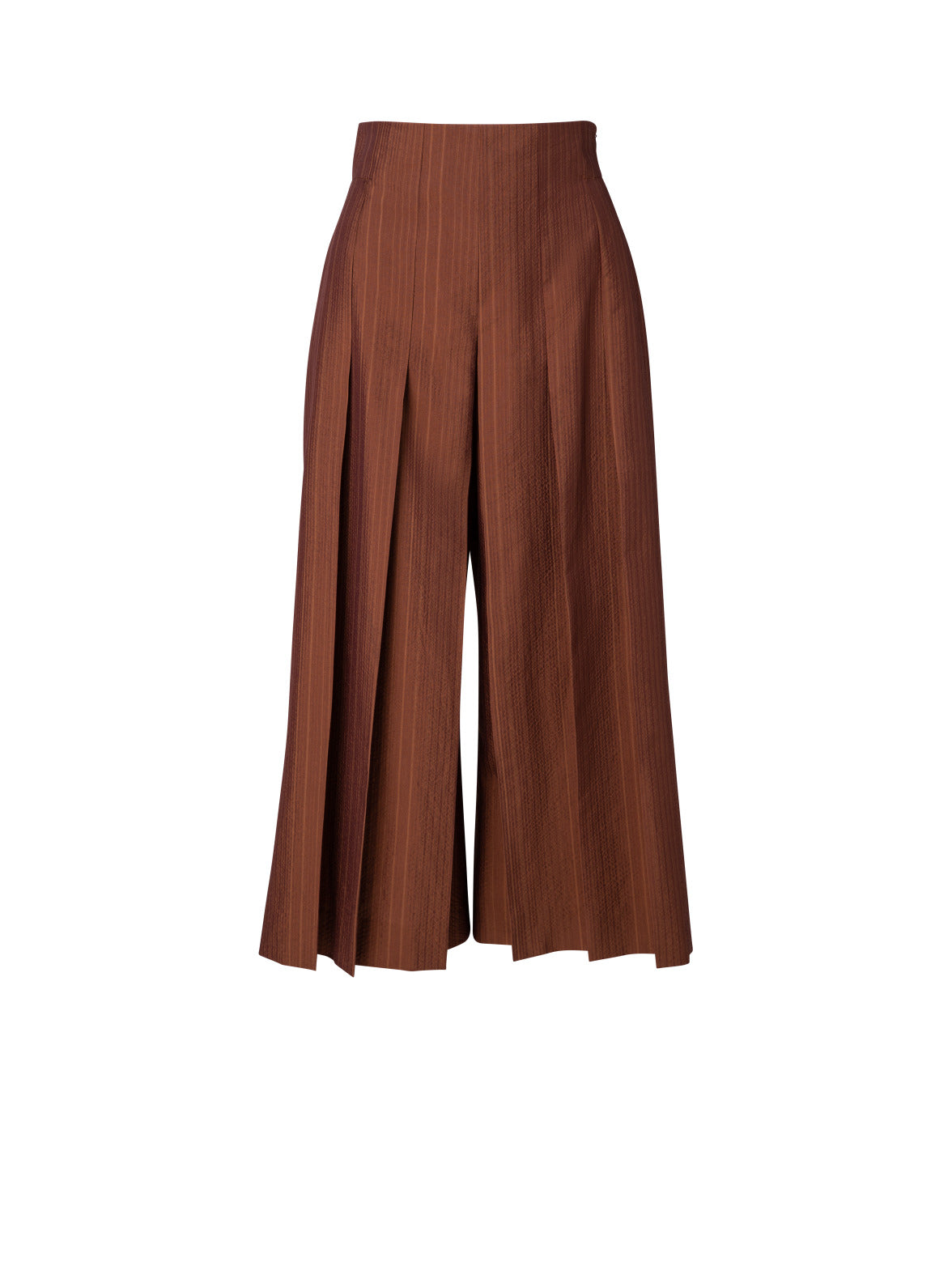 Skort Cotton Silk Seersucker