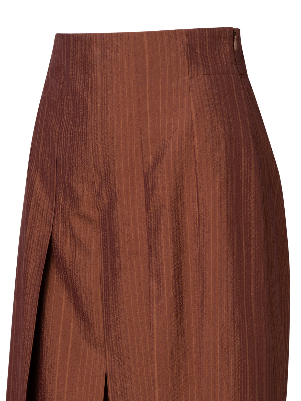 Skort Cotton Silk Seersucker