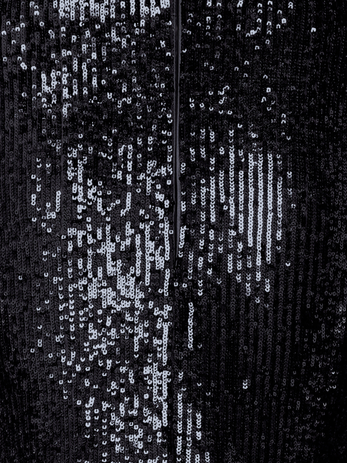 Top in Sequins on Jersey - black