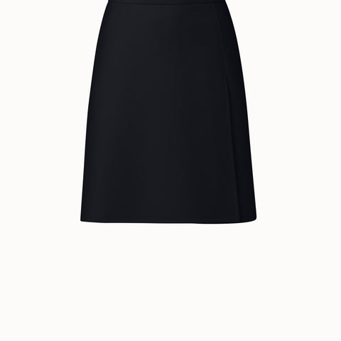 Wool Double-Face Short Skirt