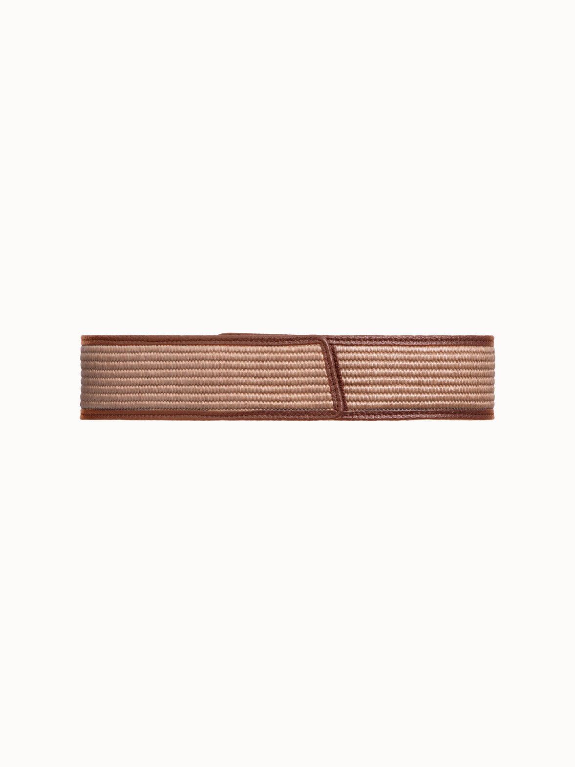 Raffia Belt - beige