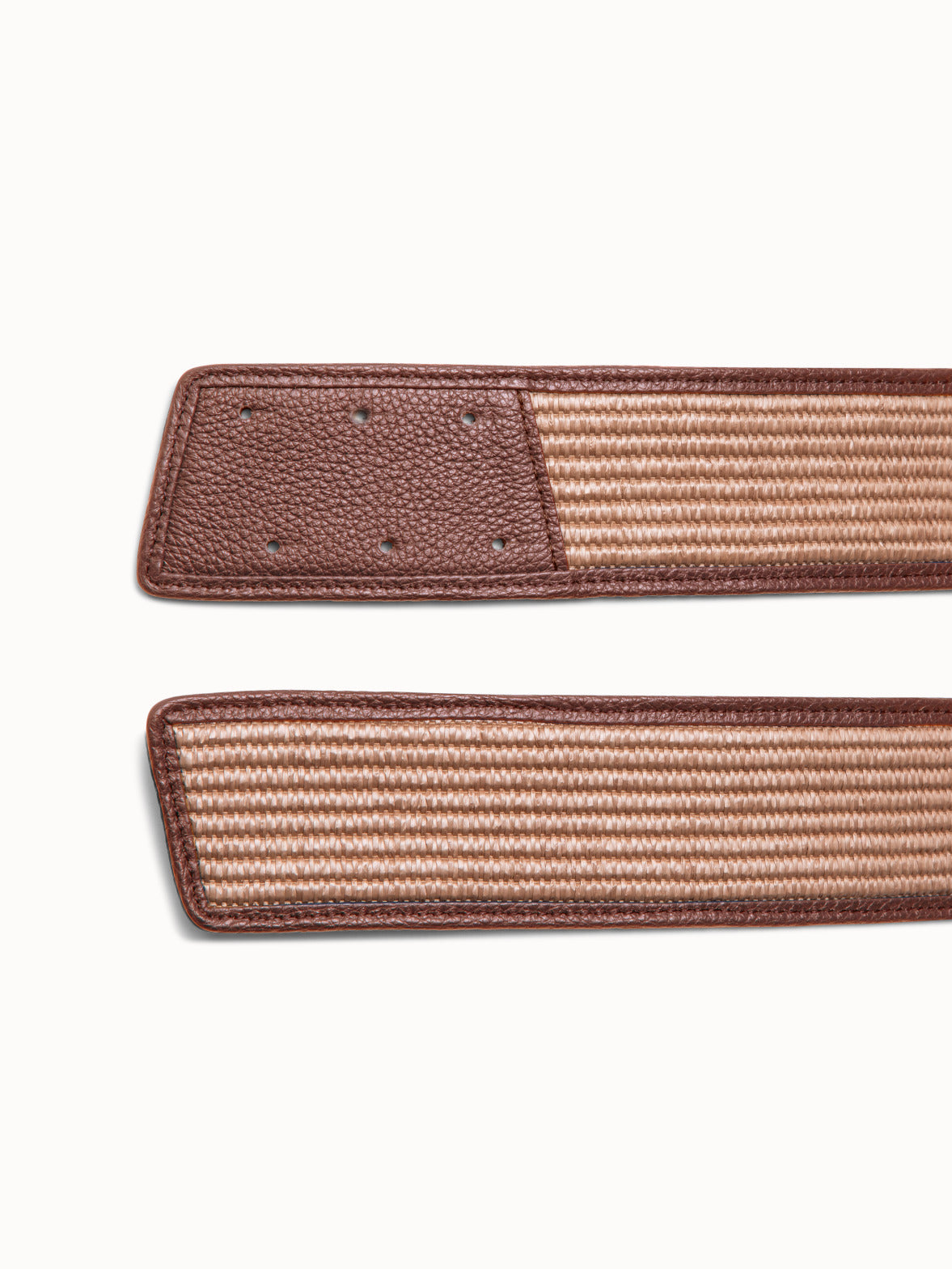 Raffia Belt - beige
