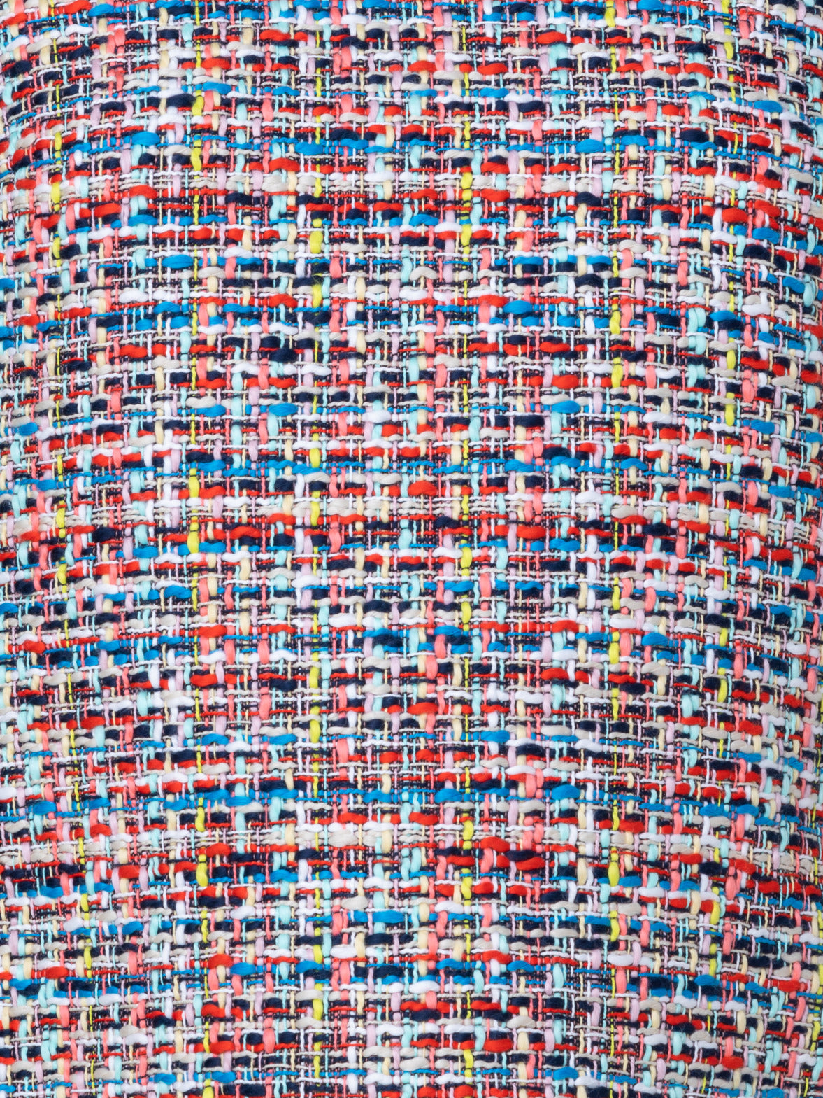 Cotton Tweed Blouse - multicolor