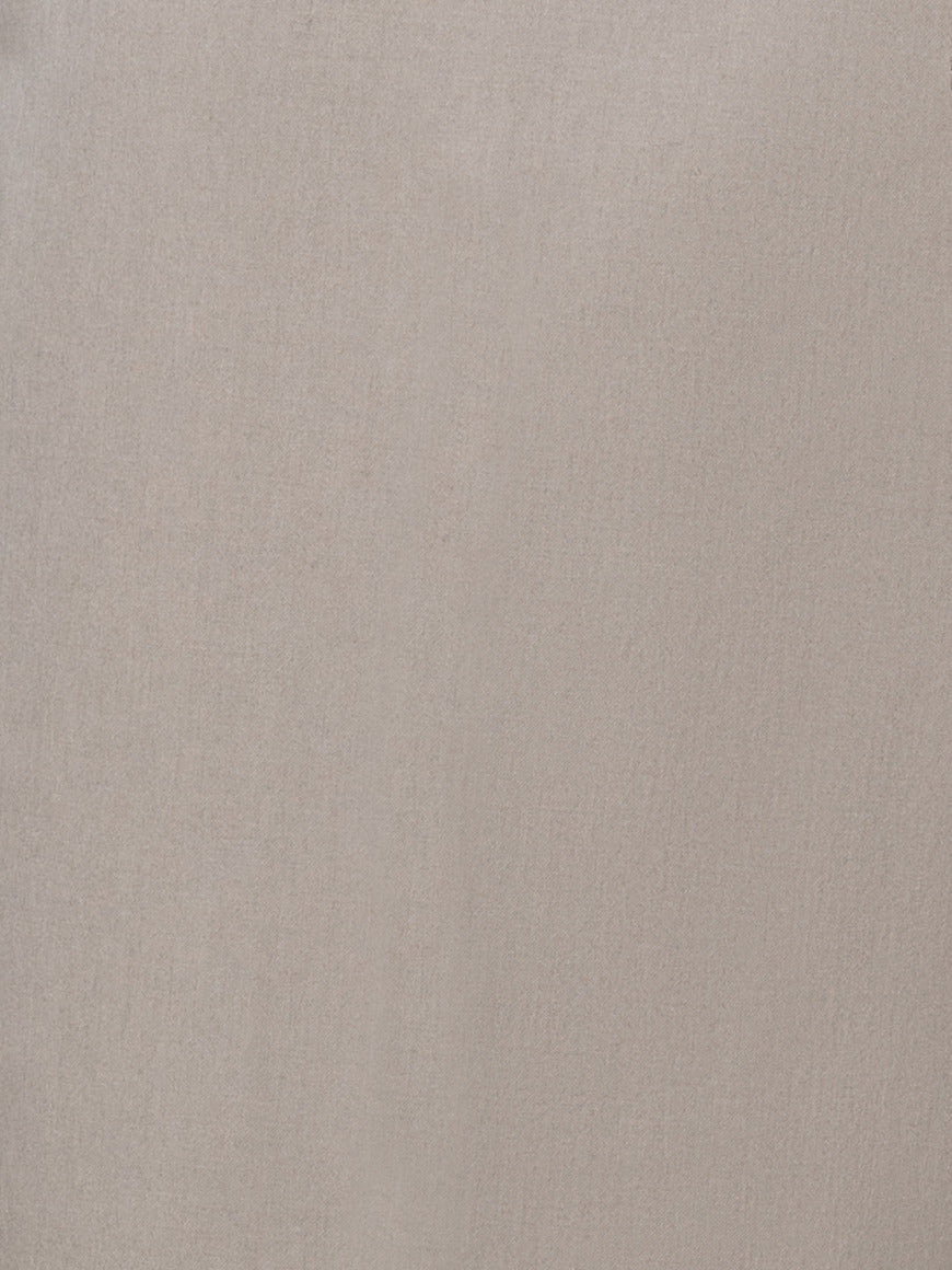Freda Cotton Stretch Satin Cropped Tapered Pants - beige