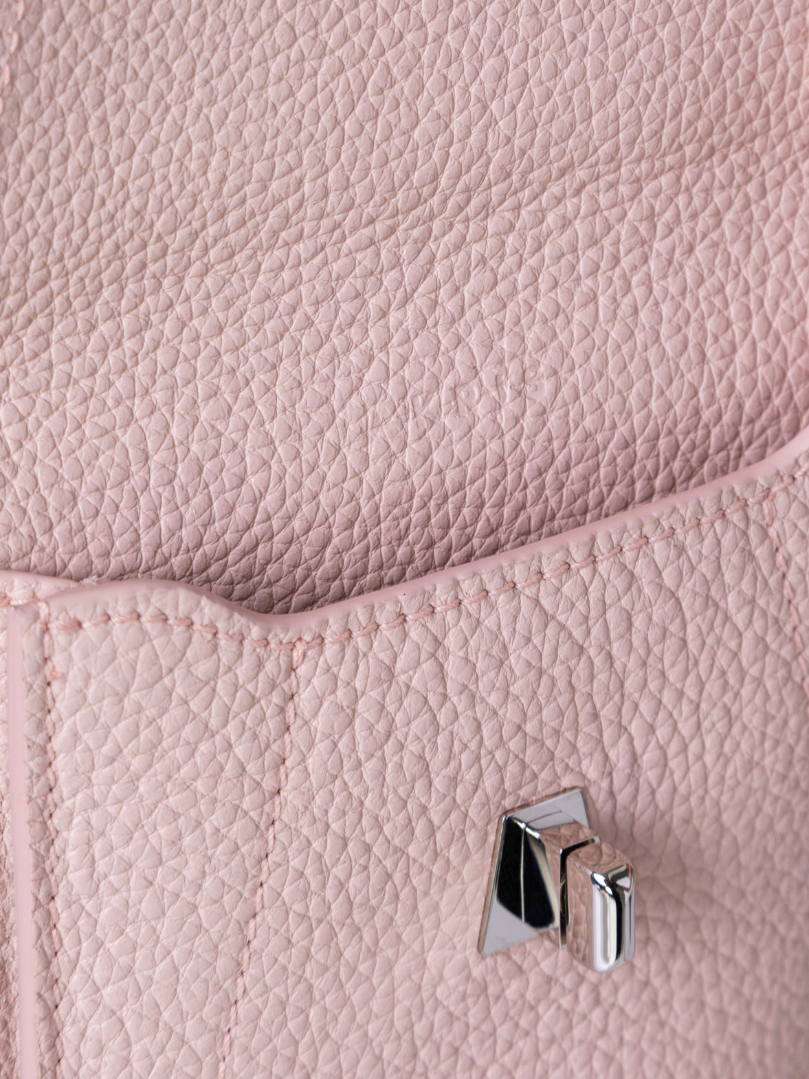 Anouk Phone Pouch in Leather - pink