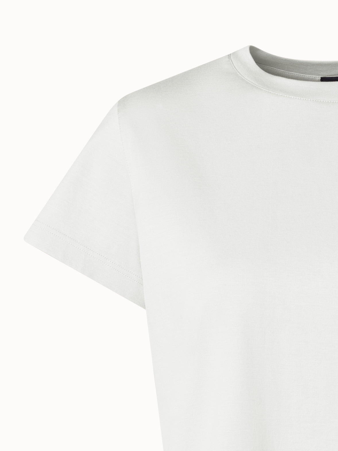 Cotton Jersey T-Shirt - white