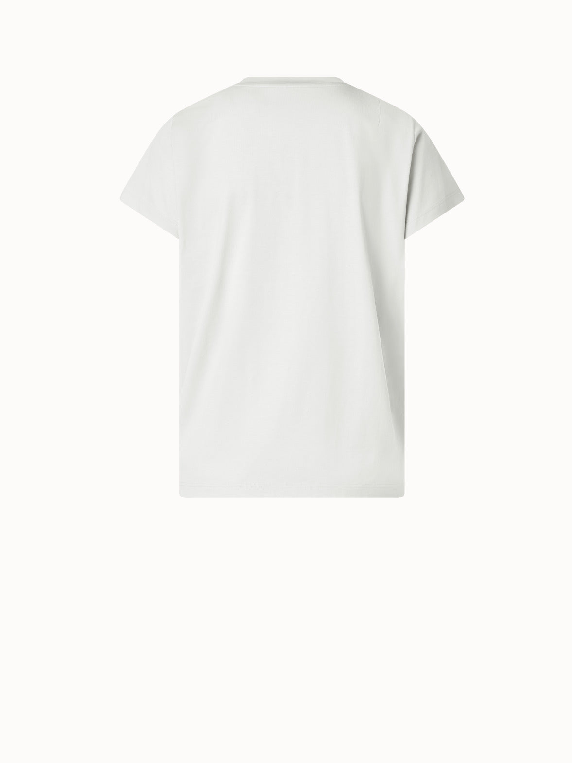 Cotton Jersey T-Shirt - white