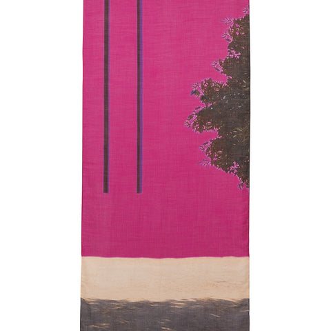 Schal mit Muro-Print