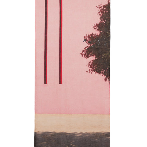 Schal mit Muro-Print