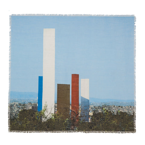 Schal mit Barragan-Towers-Print