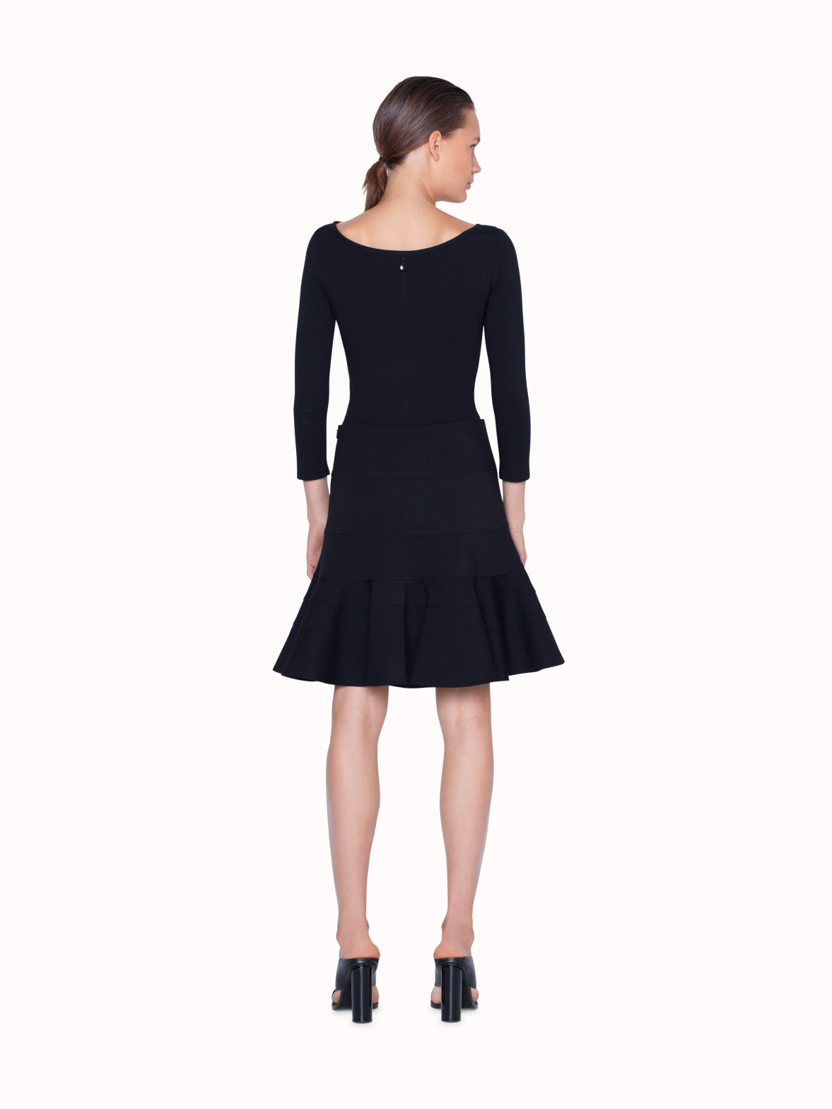 3/4-Arm Top - Schwarz