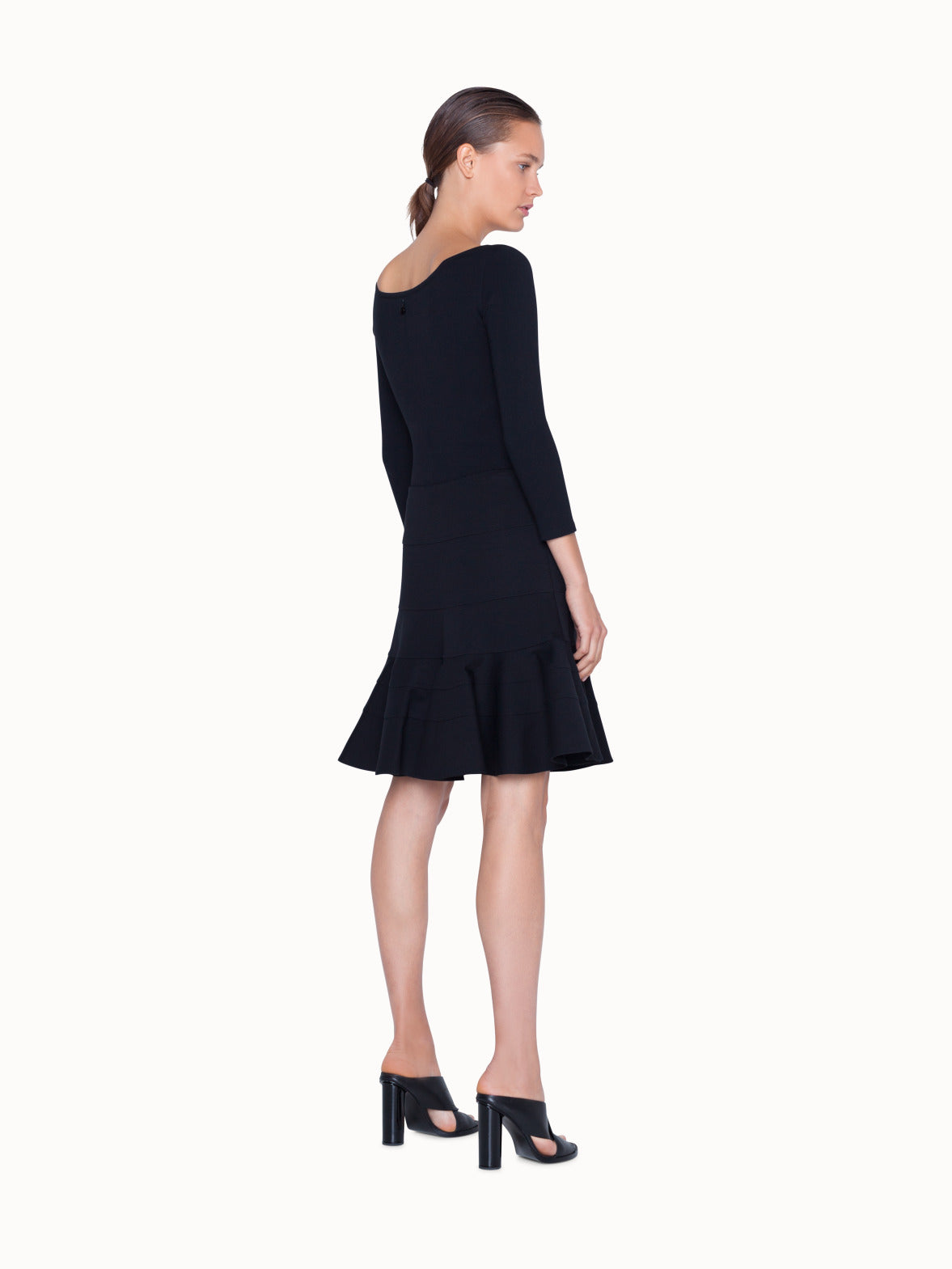 3/4-Arm Top - Schwarz